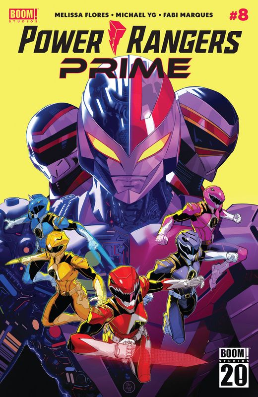 POWER RANGERS PRIME #8 CVR A MORA BOOM PRH (9th July 2025)