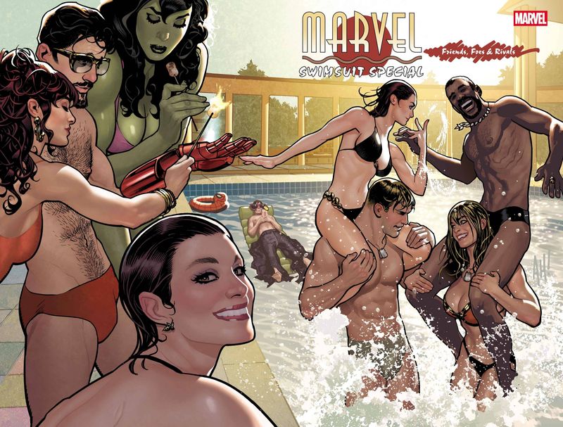 MARVEL SWIMSUIT SPECIAL FRIENDS FOES & RIVALS #1 MARVEL COMICS (9th July 2025)