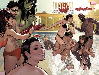 MARVEL SWIMSUIT SPECIAL FRIENDS FOES & RIVALS #1 MARVEL COMICS (9th July 2025)