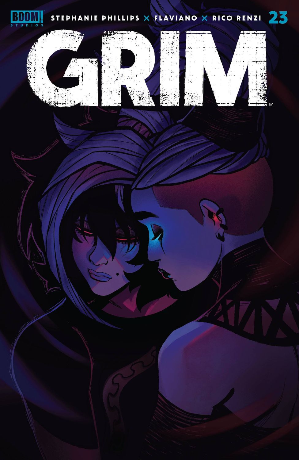 GRIM #23 CVR A FLAVIANO BOOM! STUDIOS (9th July 2025)