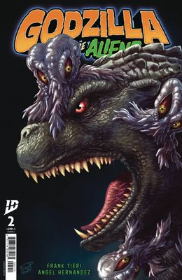 GODZILLA HERE THERE BE ALIENS #2 CVR A PE IDW (9th July 2025)