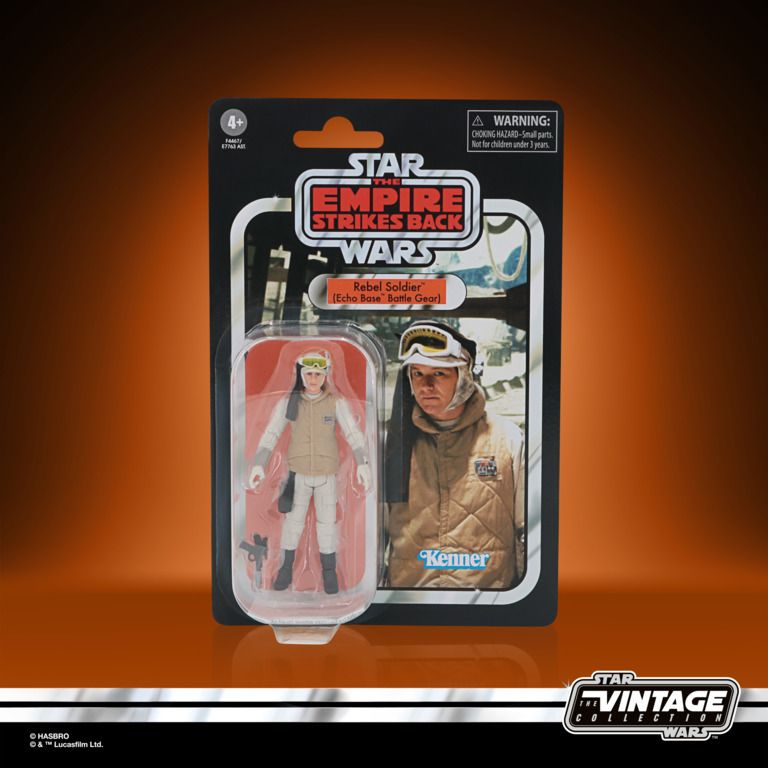 Star Wars The Vintage Collection 3.75" Rebel Soldier (Echo Base Battle Gear) (Empire Strikes Back)