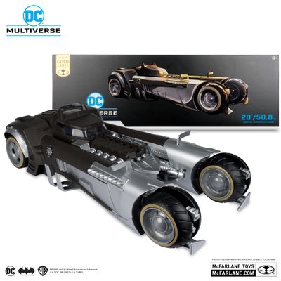 MCFARLANE TOYS DC MULTIVERSE BATMOBILE (BATMAN: WHITE KNIGHT) GOLD LABEL
