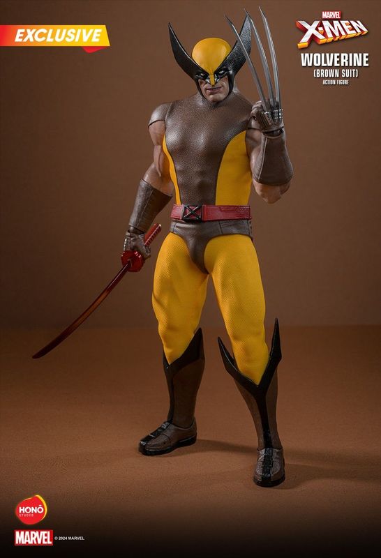 HONO STUDIOS 1/6 SCALE Marvel Comics Wolverine (Brown Suit)  LIMITED EDITION