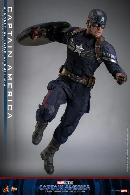 **PRE ORDER** Hot Toys 1/6 Captain America (Stealth S.T.R.I.K.E. Suit) 2.0