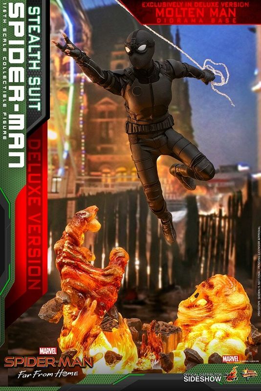 Hot Toys Spider-Man Far From Home Stealth Suit DELUXE Hot Toys Spider-Man Far From Home Stealth Suit DELUXE