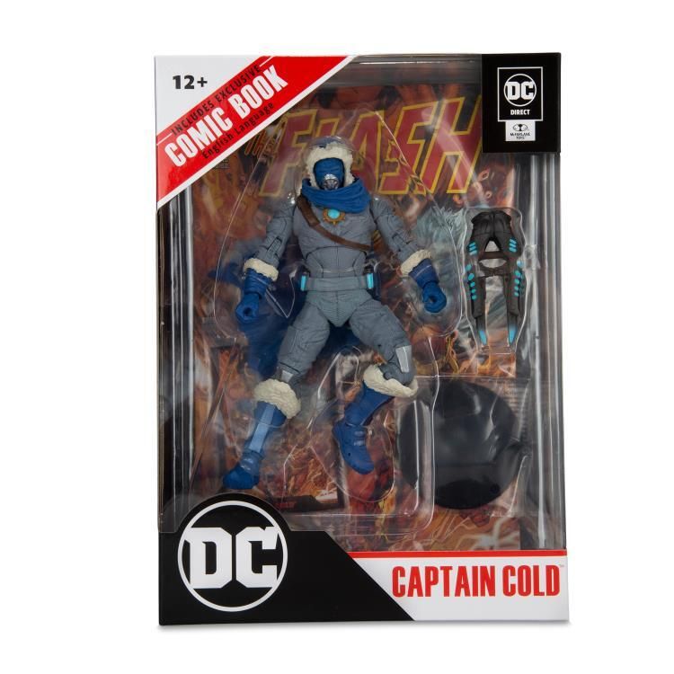 DC DIRECT COLLECTIBLES 7" PAGE PUNCHERS FLASH  WAVE 1: CAPTAIN COLD