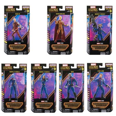 Marvel Legends 6" Guardians of the Galaxy Vol.3 Wave Set of 7  (COSMO BAF)