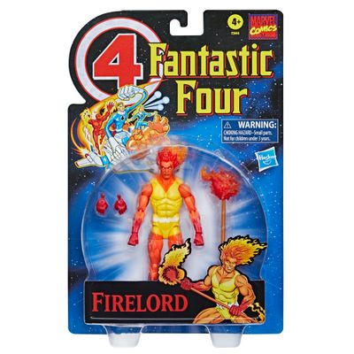 Marvel Legends Fantastic Four Retro 6" Firelord Exclusive