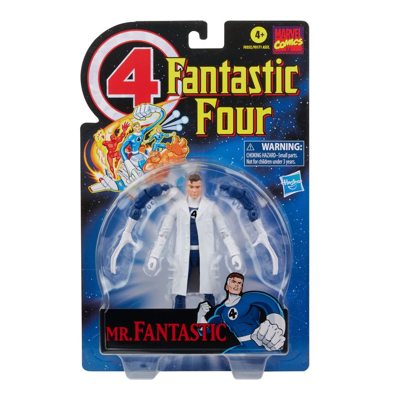 Marvel Legends 6" Retro Fantastic Four Wave Mr. Fantastic