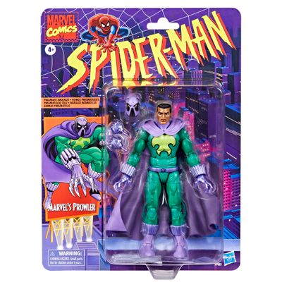 Marvel Legends 6" Spider Man Vintage Prowler Action Figure