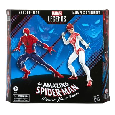 Marvel Legends Series Spider-Man 60th Anniversary - Spider-Man and Marvel’s Spinneret