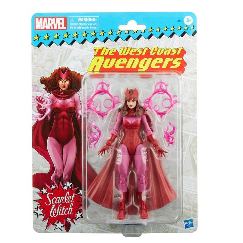 Marvel Legends Retro 6 Marvel Legends Retro 6" Avengers Scarlet Witch