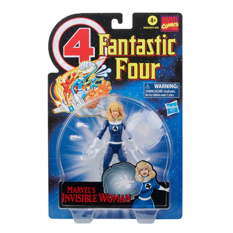 Marvel Legends 6" Retro Fantastic Four Wave Marvel's Invisible Woman