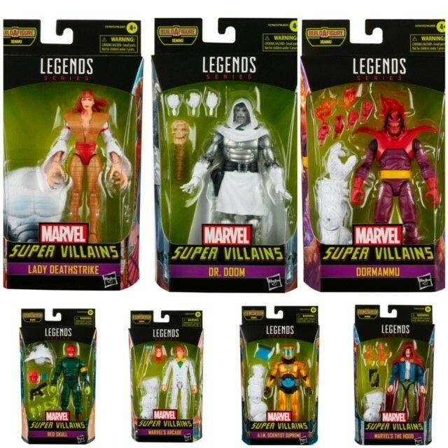 Marvel Legends SUPER VILLAINS Wave 1: SET OF 7 (XEMNU BAF)