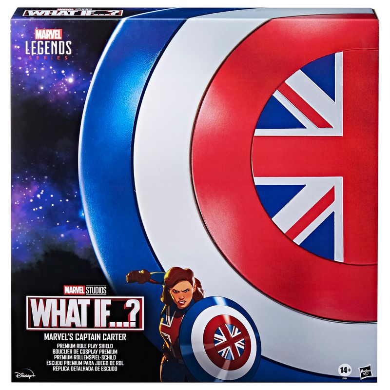 Marvel Legends Series Marvel’s Captain Carter Premium Roleplay Shield