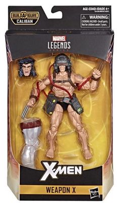 Marvel Legends 6" X-Men Wave 4 - Weapon X (CALIBAN BAF)