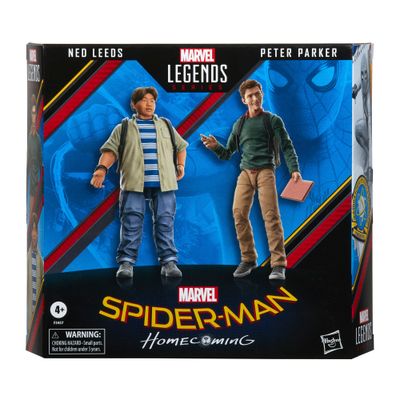 Marvel Legends Series Spider Man 60th Anniversary Peter Parker and Ned Leeds 2 Pack