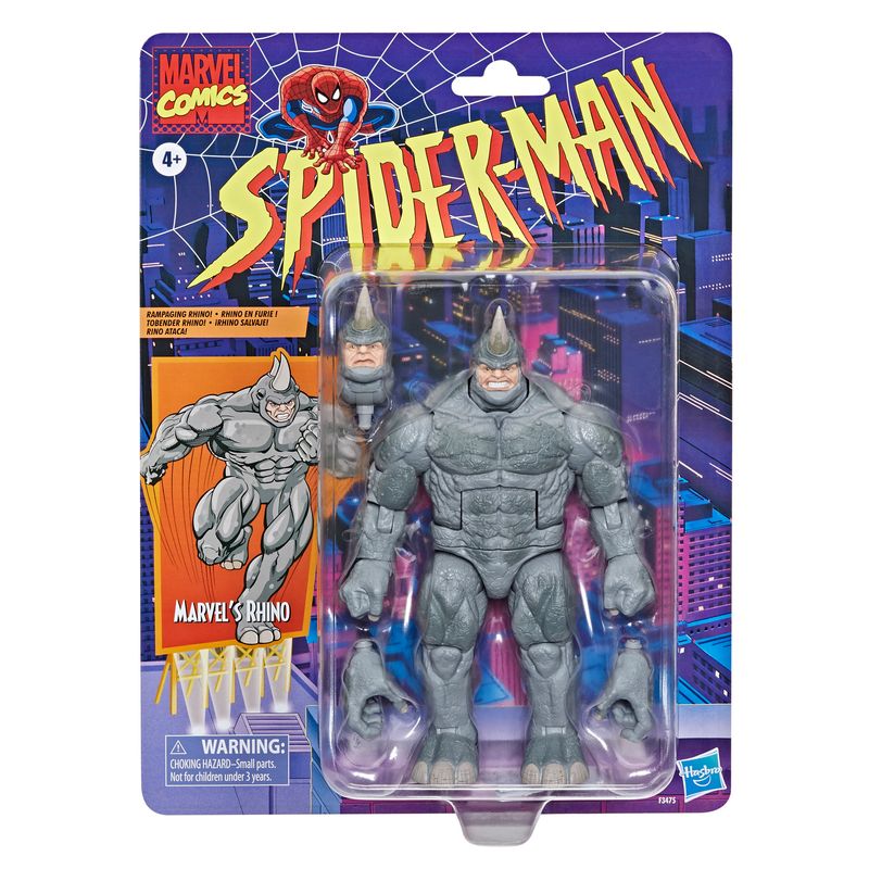 ***PRE-ORDER*** Marvel Legends 6" Spider-Man Vintage Rhino Action figure