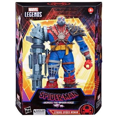 Marvel Legends 6" Spider-Man Across The Spider-Verse Wave Deluxe Cyborg Spider-Woman