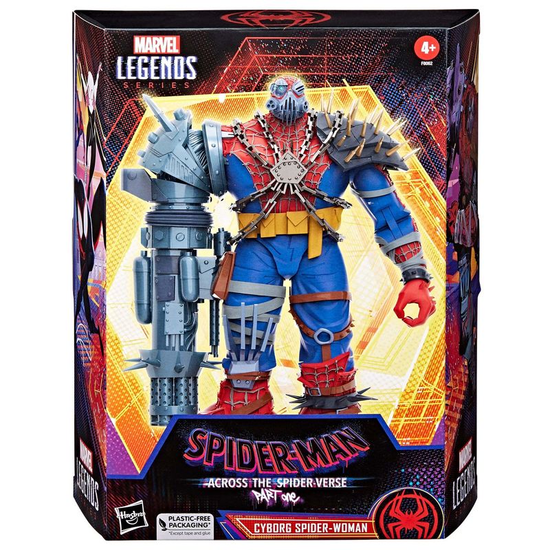 Marvel Legends 6" Spider-Man Across The Spider-Verse Wave Deluxe Cyborg Spider-Woman