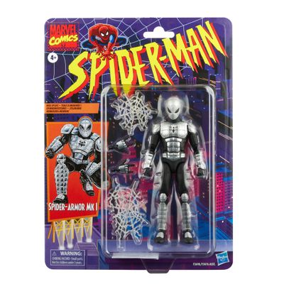 Marvel Legends 6" Spider-Man Vintage Wave 2 Spider-Armor MK 1