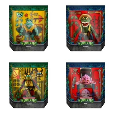 Super7 TMNT Wave 5 Ultimate  SET OF 4 (Teenage Mutant Ninja Turtles)