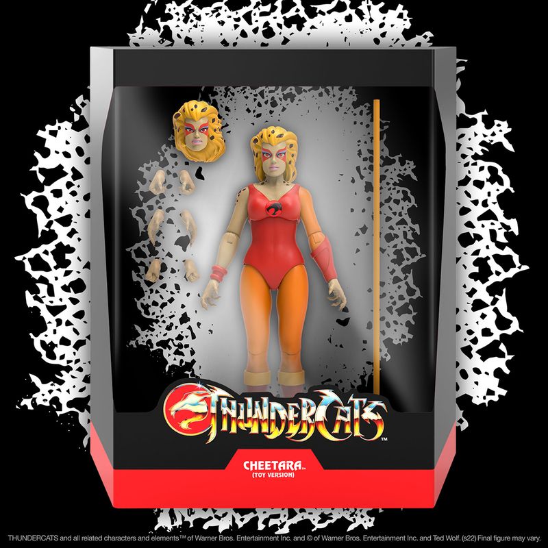 Super7 Thundercats Wave 6 Ultimates! Cheetara (Toy Version)