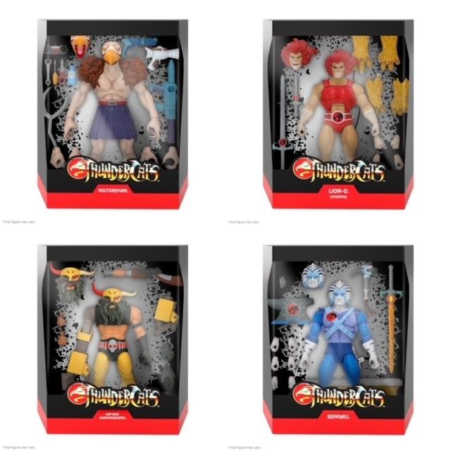 Super7 Thundercats Wave 5 Ultimates! Set of 4 Super7 Thundercats Wave 5 Ultimates! Set of 4