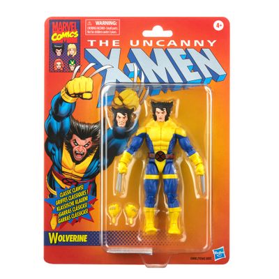 Marvel Legends 6" X Men Retro Wave 2 Wolverine (Team Suit)