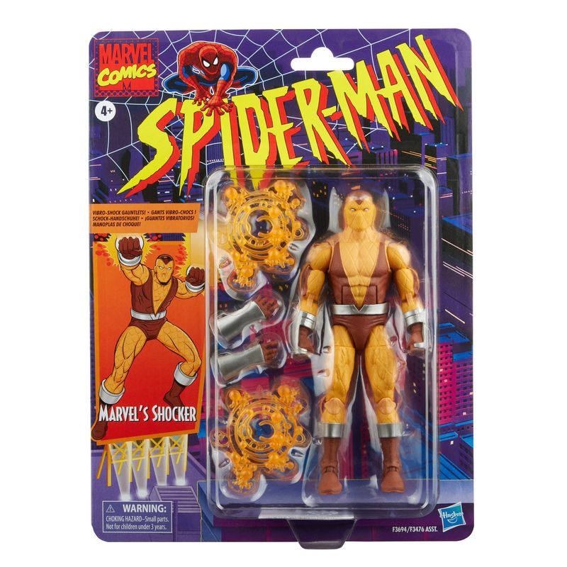 Marvel Legends 6" Spider-Man Vintage Wave 2 The Shocker