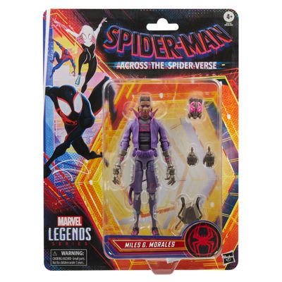 Marvel Legends 6" Spider-Man Across the Spider-Verse Wave 2 Miles G. Morales (Prowler) Action Figure