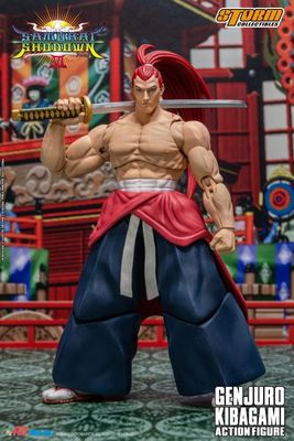 STORM COLLECTIBLES SAMURAI SHODOWN GENJURO KIBAGAMI FIGURE