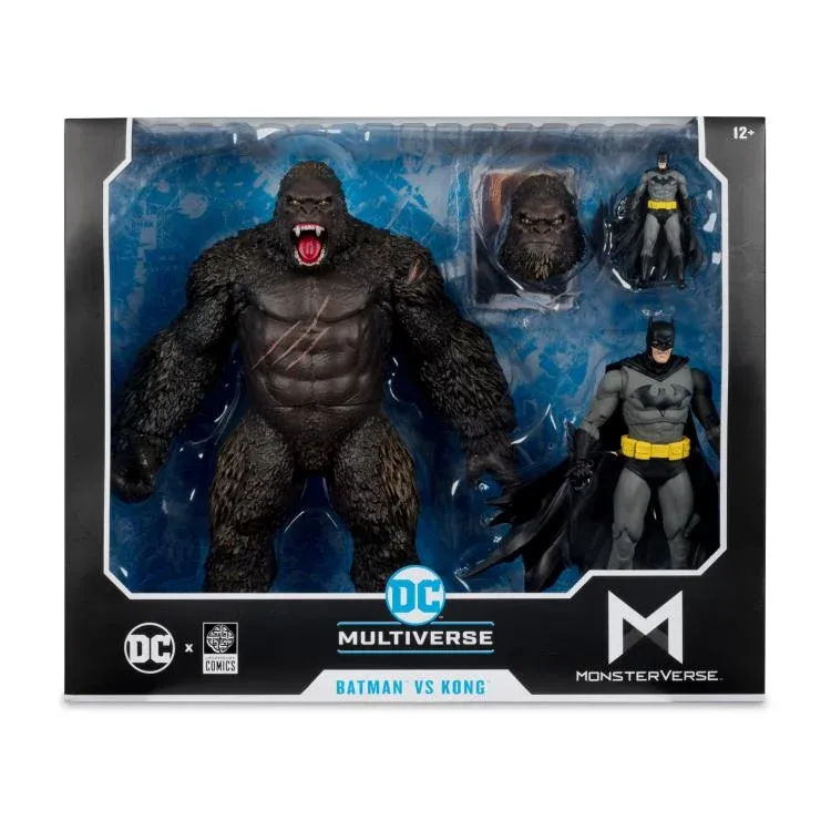 MCFARLANE TOYS DC MULTIVERSE Batman vs Kong (Justice League vs. Godzilla vs. Kong) 2pk MCFARLANE TOYS DC MULTIVERSE Batman vs Kong (Justice League vs. Godzilla vs. Kong) 2pk