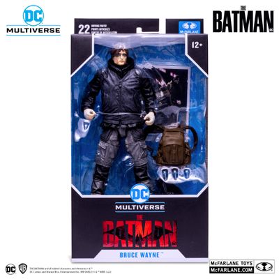 McFarlane Toys - DC Multiverse THE BATMAN BRUCE WAYNE DRIFTER (UNMASKED VARIANT)