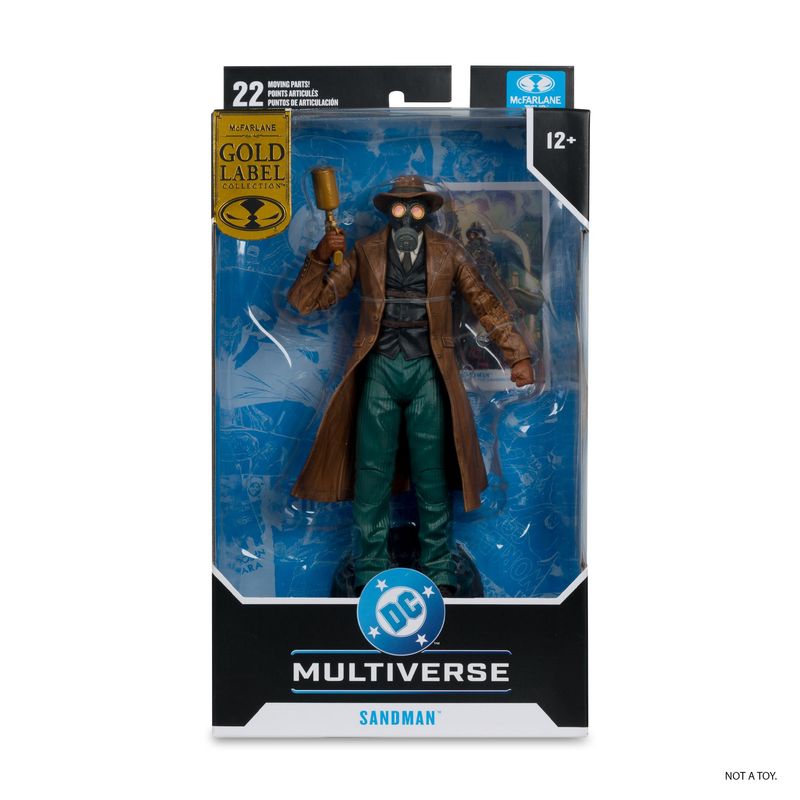 ***PRE ORDER*** MCFARLANE TOYS DC MULTIVERSE Sandman (Vertigo) Gold Label