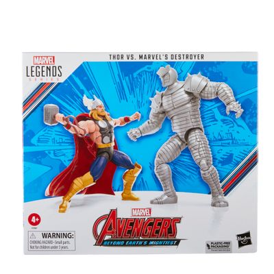 Marvel Legends Avengers 60th Anniversary 6" Thor vs. Marvel's Destroyer 2 Pack