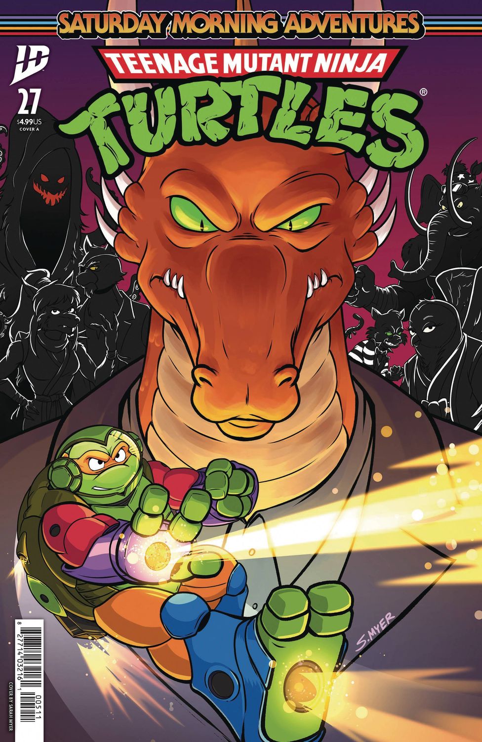 TMNT SATURDAY MORNING ADV #27 CVR A MYER IDW (23rd July 2025)