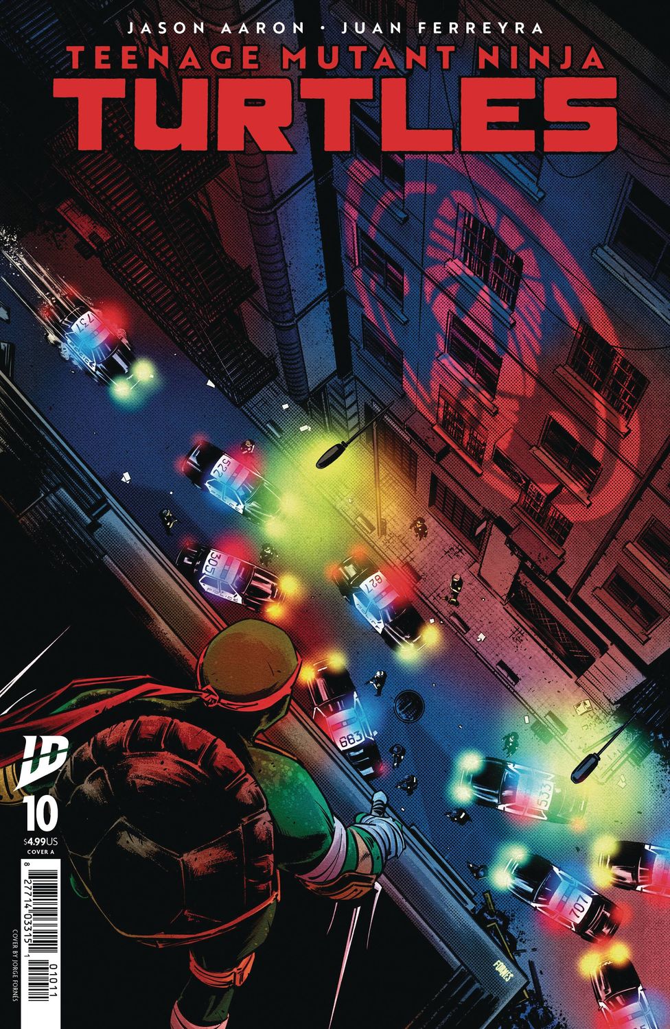 TEENAGE MUTANT NINJA TURTLES 2024 #10 CVR A FORNES IDW (23rd July 2025)