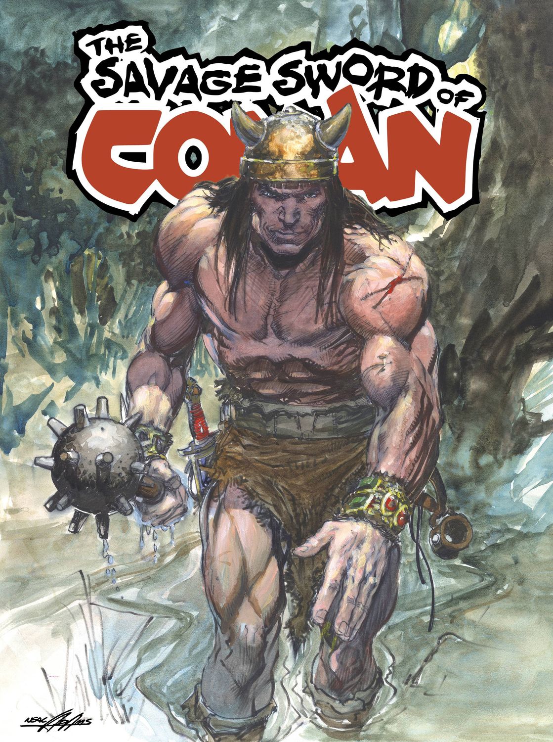 SAVAGE SWORD OF CONAN #9 CVR A ADAMS (MR) TITAN COMICS (23rd July 2025)