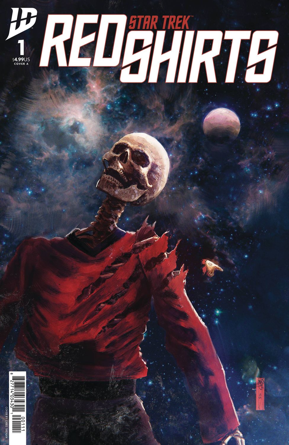 STAR TREK RED SHIRTS #1 CVR A SHEHAN IDW (23rd July 2025)