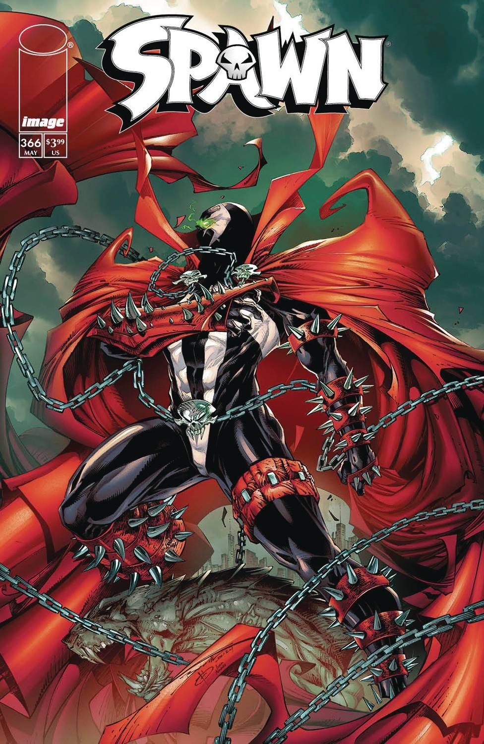 SPAWN #366 CVR A BRETT BOOTH IMAGE COMICS (23rd July 2025)