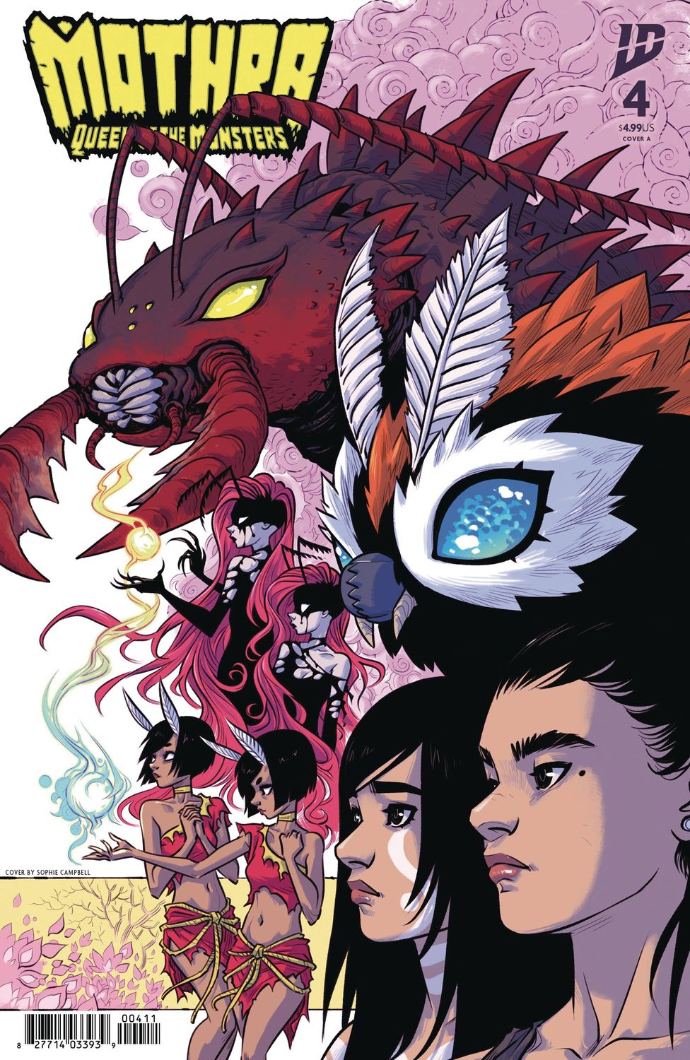 MOTHRA QUEEN OF MONSTERS #4 CVR A CAMPBELL IDW (23rd July 2025)