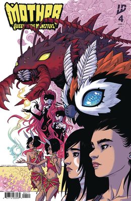 MOTHRA QUEEN OF MONSTERS #4 CVR A CAMPBELL IDW (23rd July 2025)