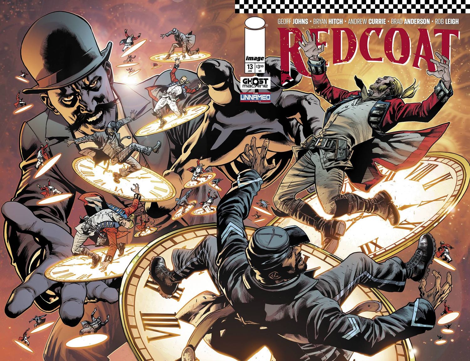REDCOAT #13 CVR A BRYAN HITCH & BRAD ANDERSON WRAPAROUND IMAGE COMICS (23rd July 2025)