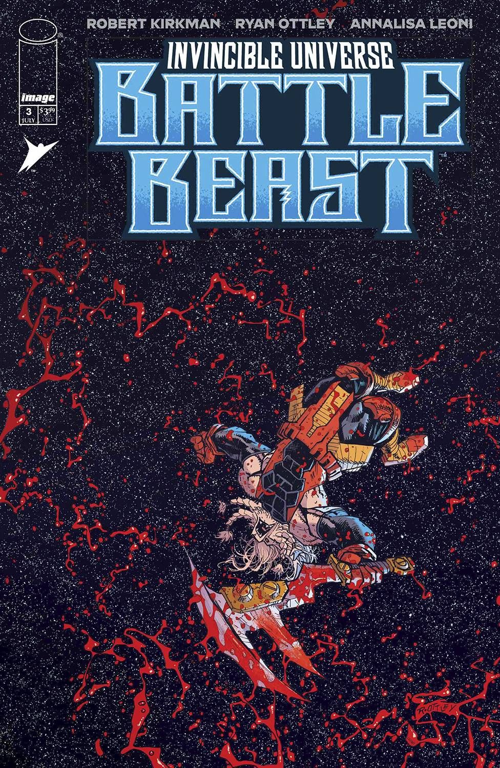 INVINCIBLE UNIVERSE BATTLE BEAST #3 CVR A OTTLEY LEONI IMAGE COMICS (23rd July 2025)