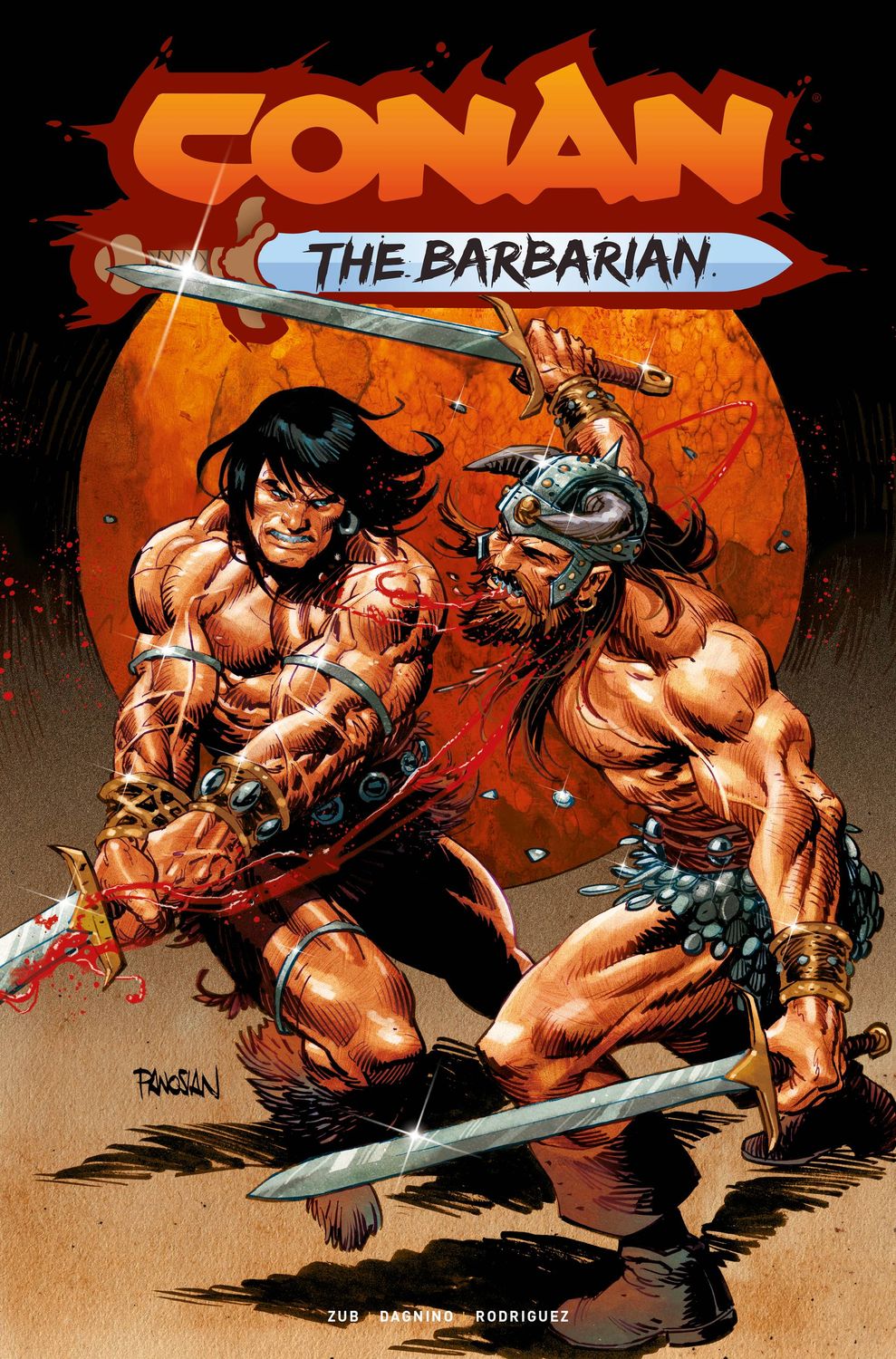 CONAN BARBARIAN #22 CVR A PANOSIAN (MR) TITAN COMICS (23rd July 2025)