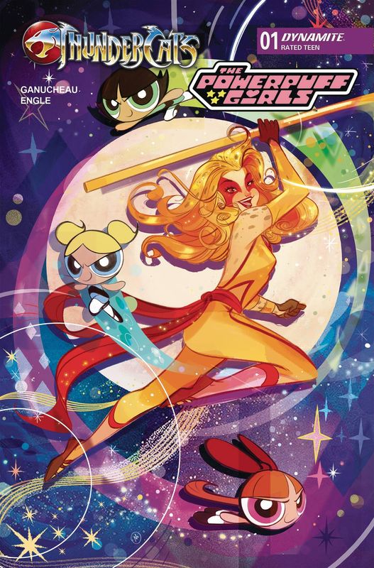 THUNDERCATS POWERPUFF GIRLS #1 CVR E BALDARI DYNAMITE (24th July 2025)