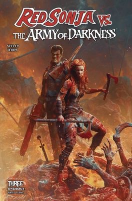 RED SONJA VS AOD #3 CVR A BARENDS DYNAMITE (24th July 2025)