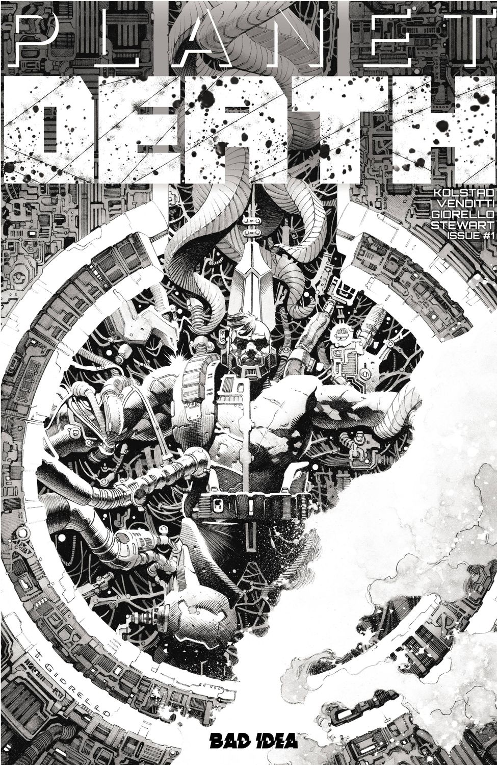 PLANET DEATH #1 (OF 4) CVR A BAD IDEA CORP (24th July 2025)